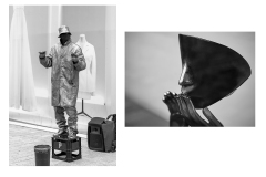 FEDERLE Didier, Diptyque sans visage v2, monochrome, street