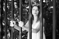 RILAT Nicolas, La Grille, monochrome, portrait