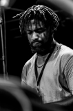 ZINDY Gilles, Le Batteur, monochrome, portrait