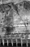 Durand Pascale, chaises, monochrome, street