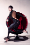 MENSLER Michel, Crazy, couleur, portrait