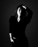 RILAT Nicolas, Aurélie, monochrome, portrait