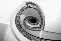 de CUSSY Bruno escalier_colimacon couleur architecture