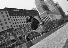MORALES Marc Le Voltigeur monochrome street
