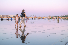 AUTHIE Anne-Lise, Sur le miroir, couleur, street