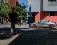 chanu christine, Roule Rouge, couleur, street
