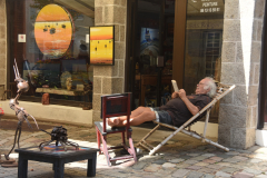 LAGADEC Thierry, SereineLecture, couleur, street