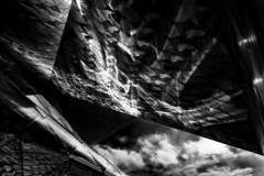 RILAT Nicolas, La Philarmonie, monochrome, architecture