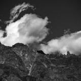 VICARI Alain, vers le sommet noir, monochrome, paysages