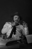 KADIVAR Darius, Film Noir 02, monochrome, portrait