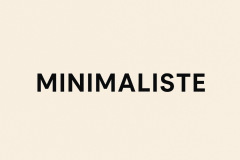 Thème Minimaliste