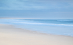 AUTHIE Anne-Lise, La plage déserte, couleur, paysages