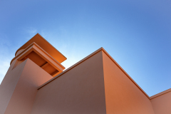 Darnault Assunta, Bleu-orange, couleur, architecture