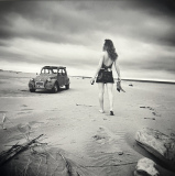 MUSSET Franck, Pieds nus, monochrome, portrait