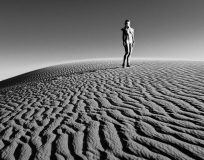 Musset Franck, Voisine2, monochrome, nu