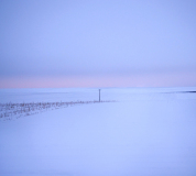 WINTERHALTER Elizabeth, Le pylone et la neige, couleur, paysages