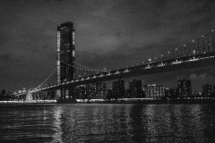 CAPORAL-Jean-François, Pont de Brooklyn, monochrome, architecture