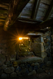 CHAPEL Martine, Dans le buron, couleur, architecture
